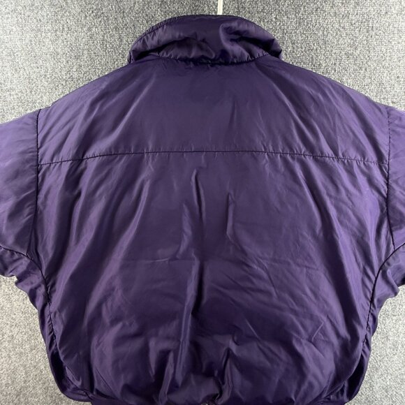 VTG Columbia Down Jacket Men Purple Red Reversible XL Insulated Pockets Outdoor - Picture 14 of 16